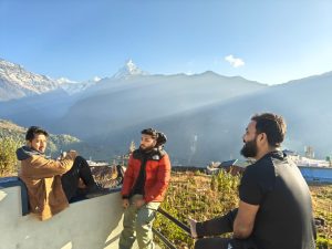 Budget travel in Nepal with scenic views